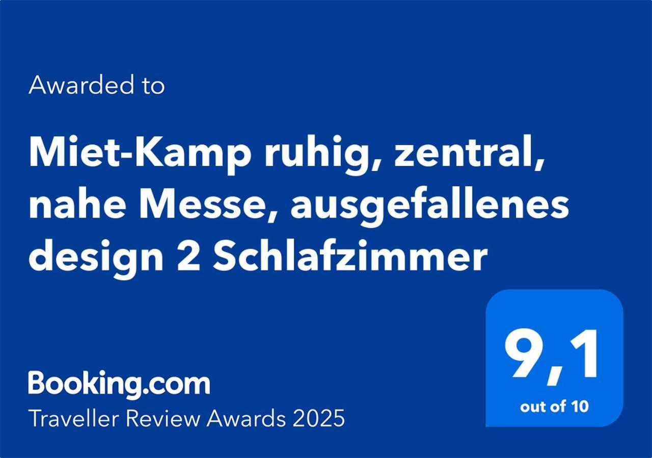 Miet-Kamp Ruhig, Zentral, Nahe Messe, Ausgefallenes Design 2 Schlafzimmer Berlin Exterior foto